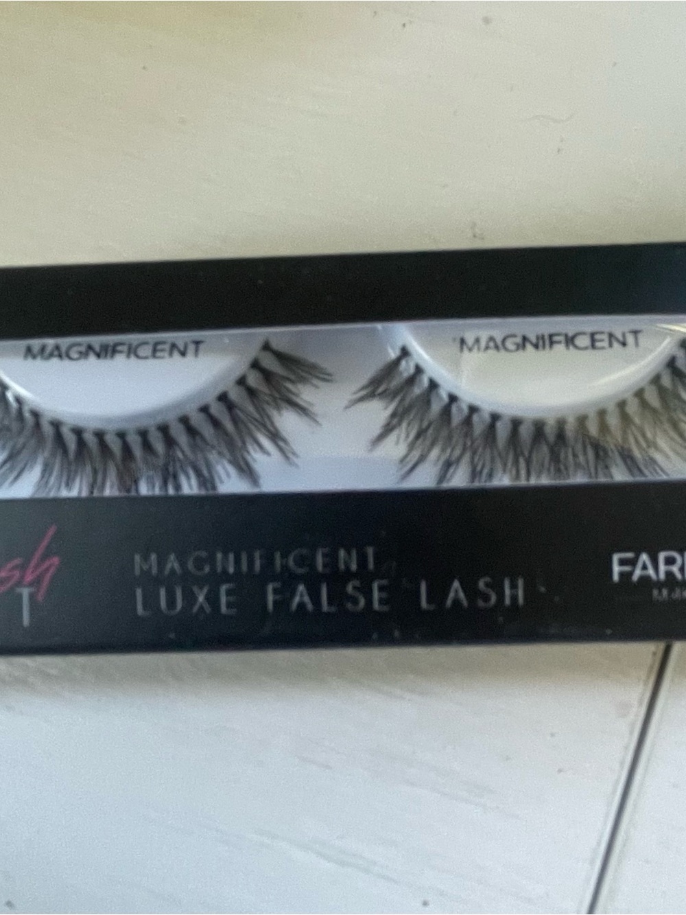 Farmasi Magnificent Luxe False Lashes ~ Eye Makeup Accessories ~ Reuseable